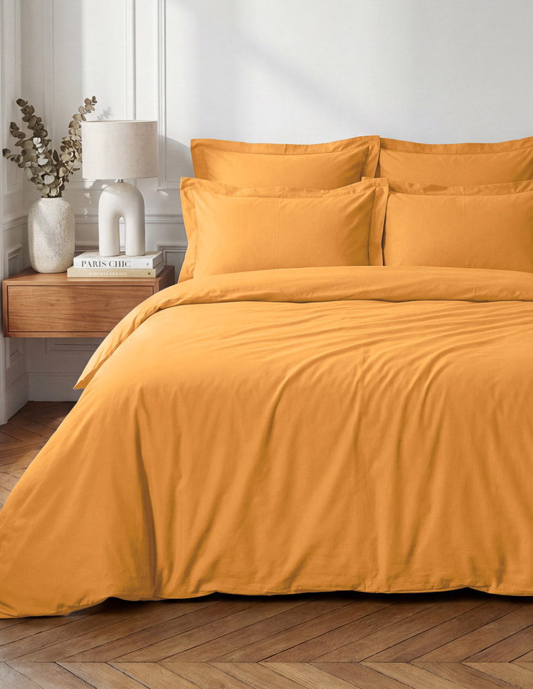 Lot de 2 taies d'oreiller en percale...
