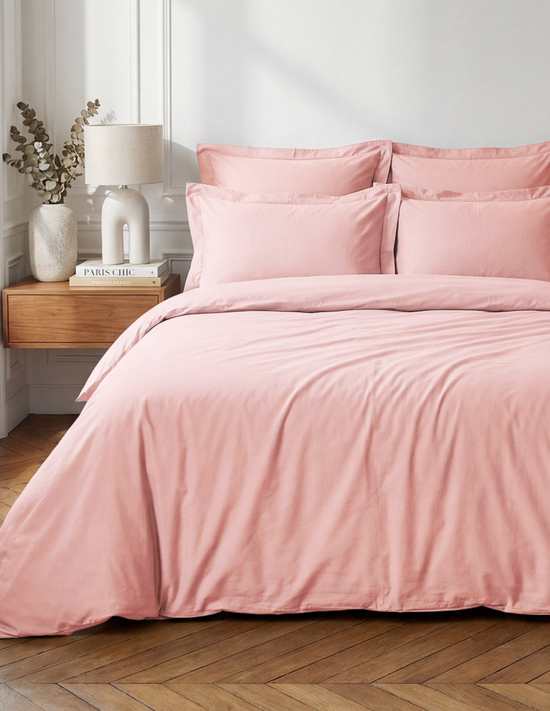 Lot de 2 taies d'oreiller en percale...