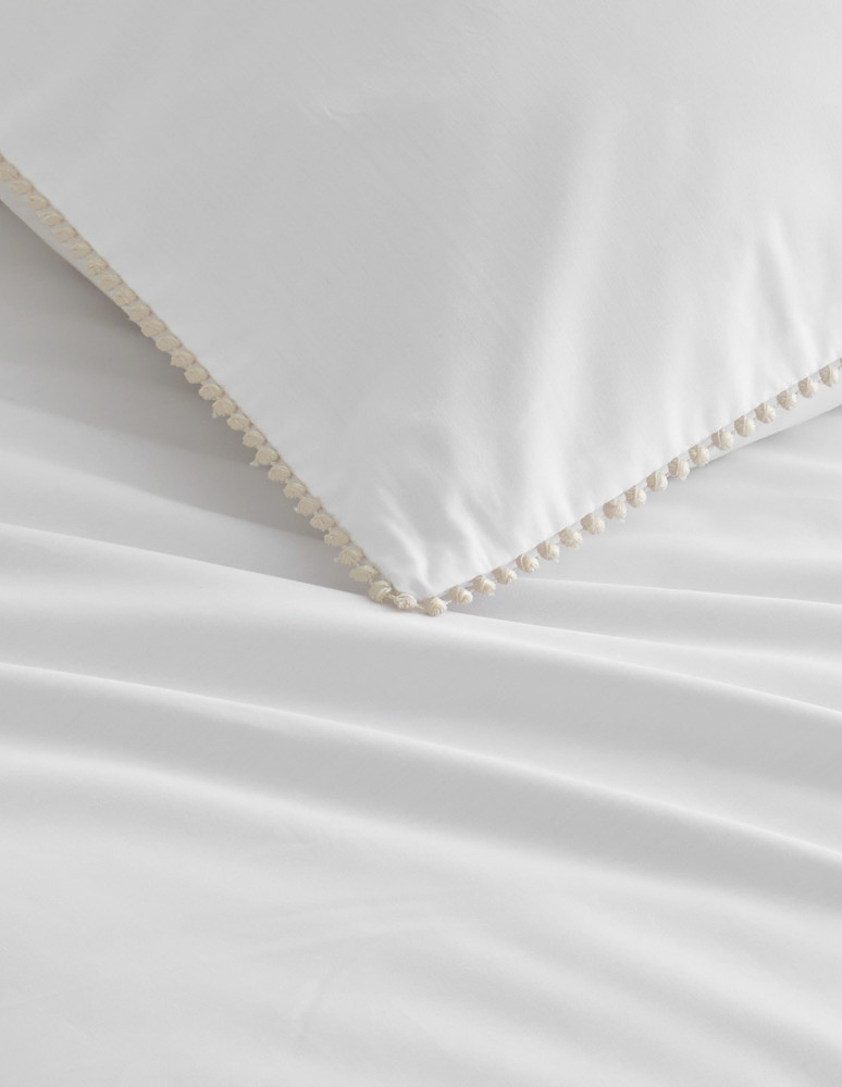 Housse de Couette Brodée Percale EASY...