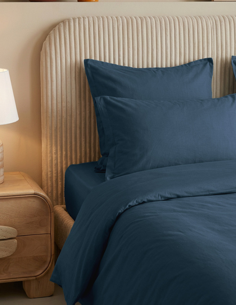 Lot de 2 taies d'oreiller en percale...