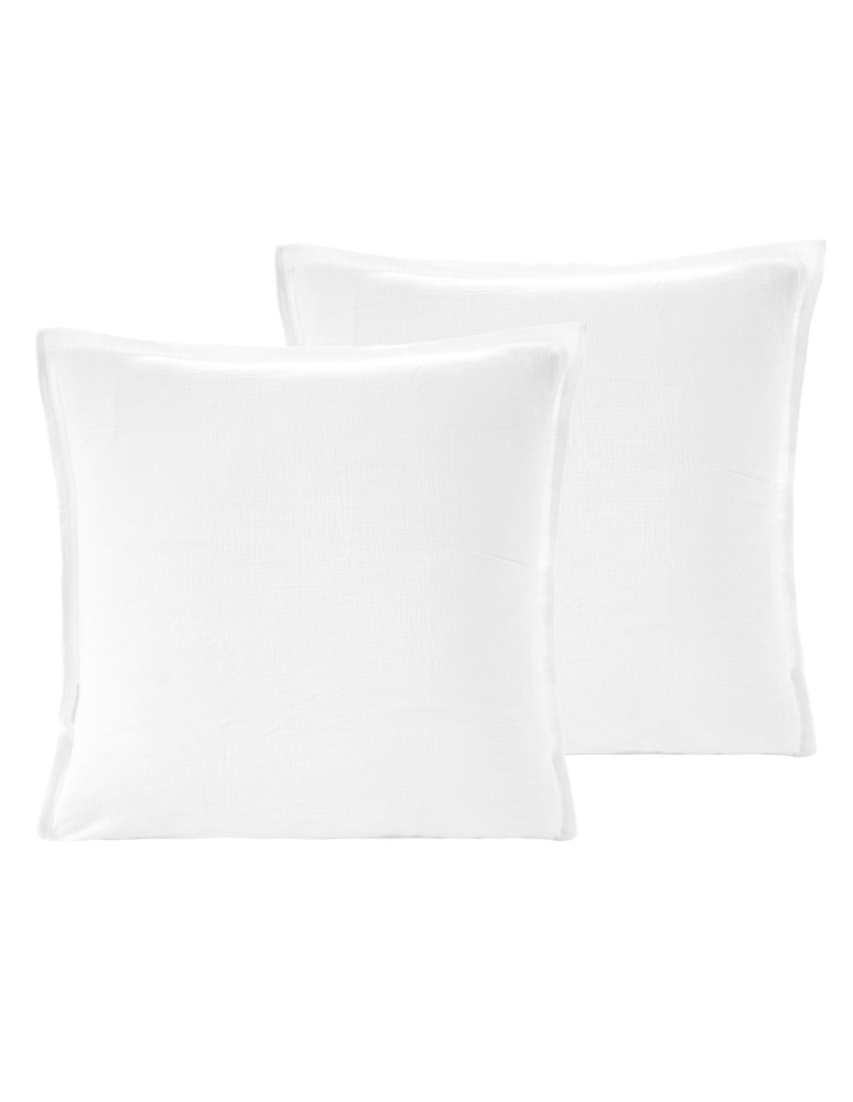 Lot de 2 taies en gaze de coton LOFT