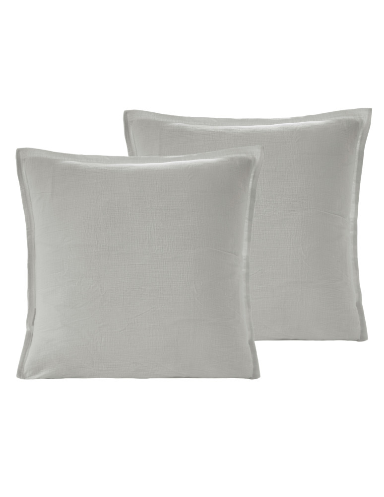 Lot de 2 taies en gaze de coton LOFT