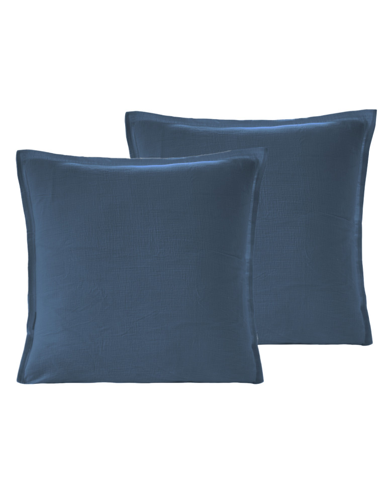 Lot de 2 taies en gaze de coton LOFT