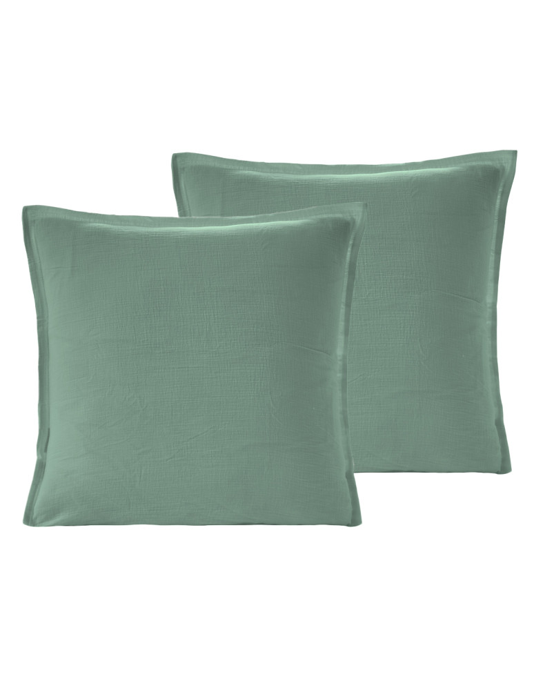 Lot de 2 taies en gaze de coton LOFT