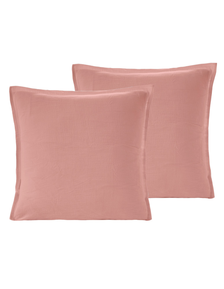 Lot de 2 taies en gaze de coton LOFT