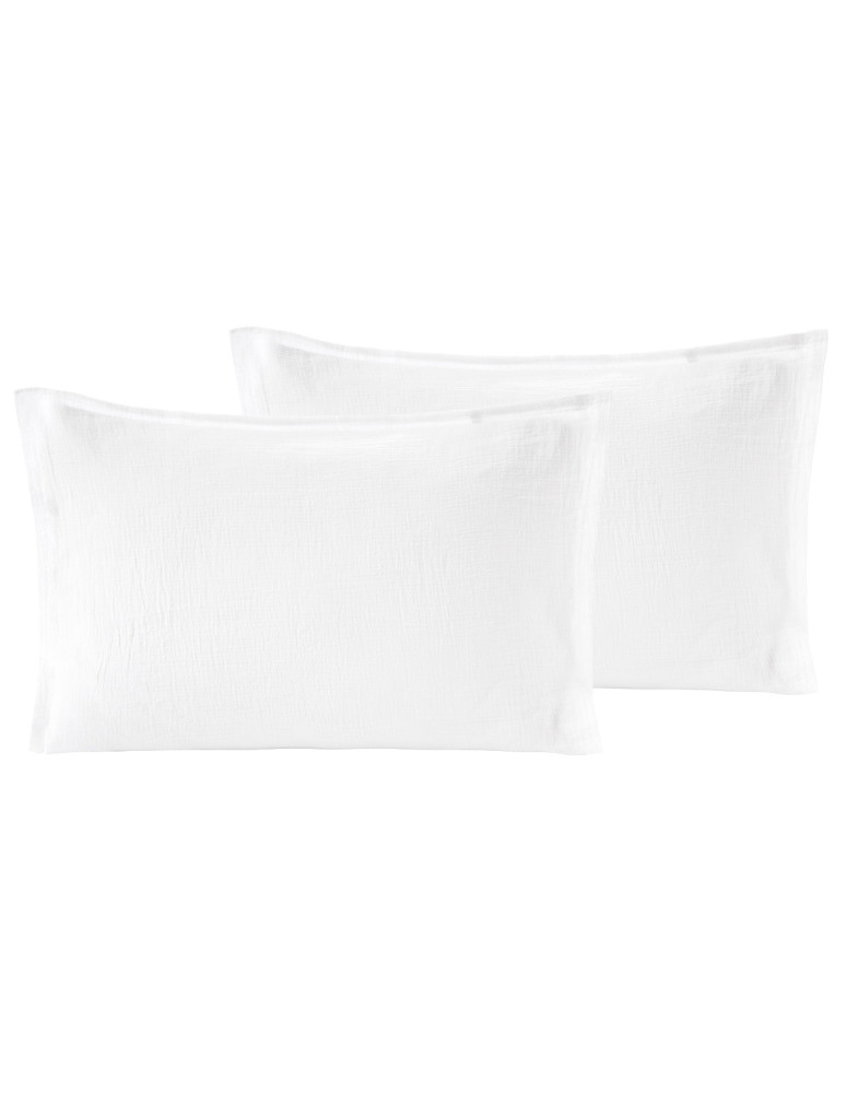 Lot de 2 taies en gaze de coton LOFT
