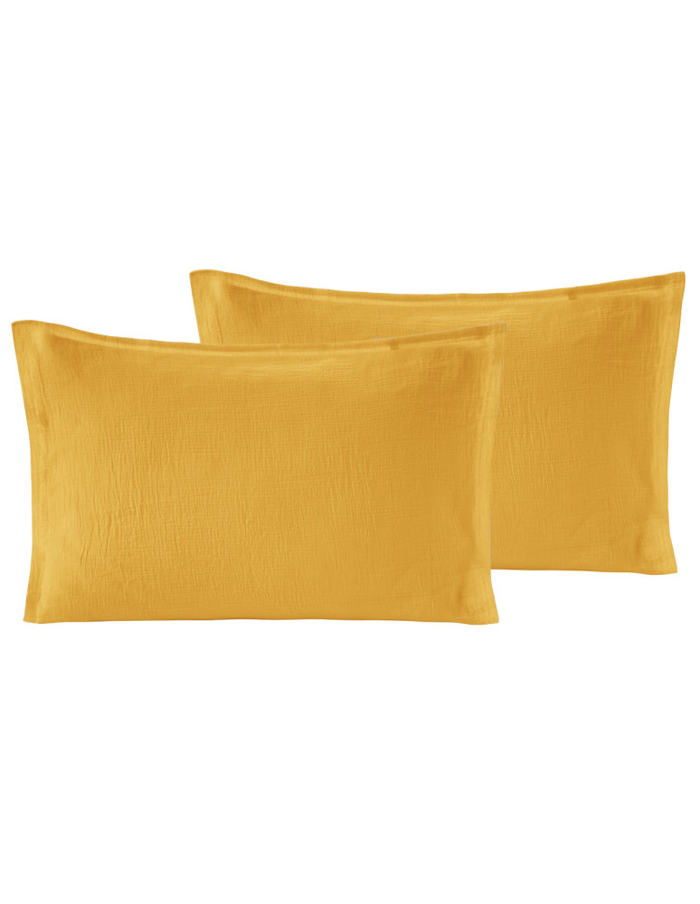 Lot de 2 taies en gaze de coton LOFT