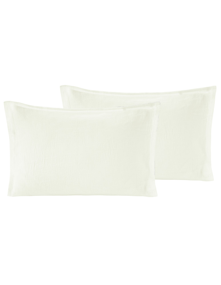Lot de 2 taies en gaze de coton LOFT