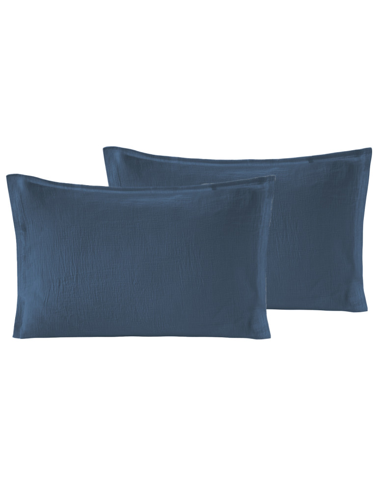 Lot de 2 taies en gaze de coton LOFT