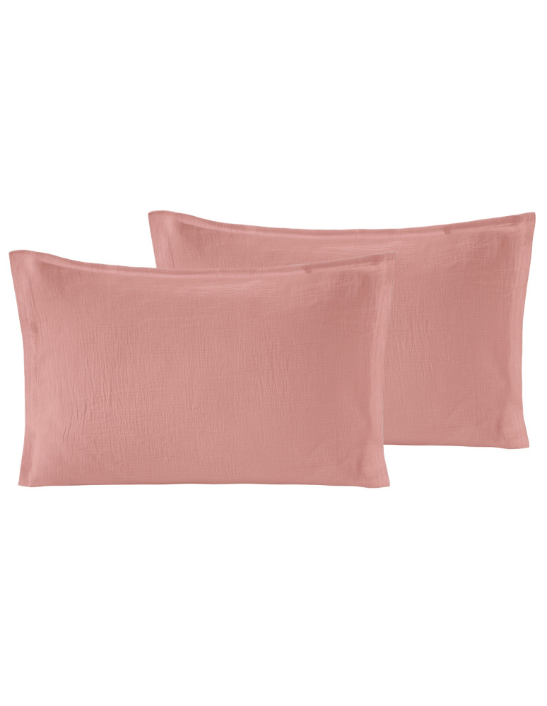 Lot de 2 taies en gaze de coton LOFT