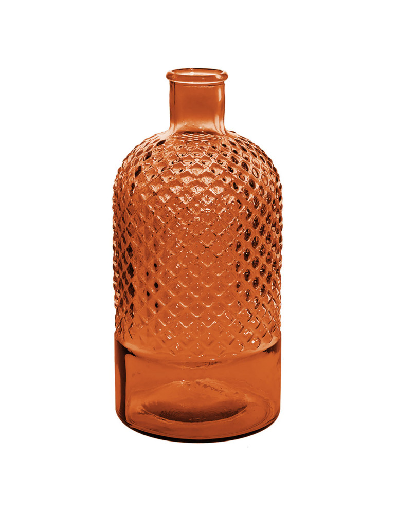 Vase en verre recyclé DIAMOND