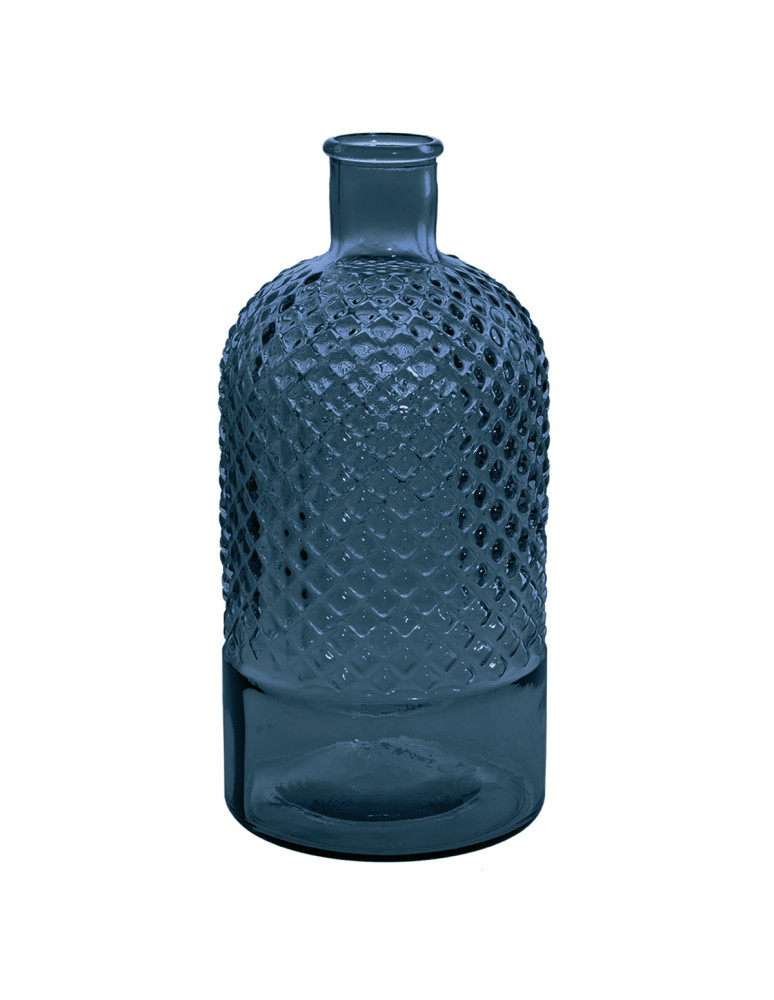 Vase en verre recyclé DIAMOND