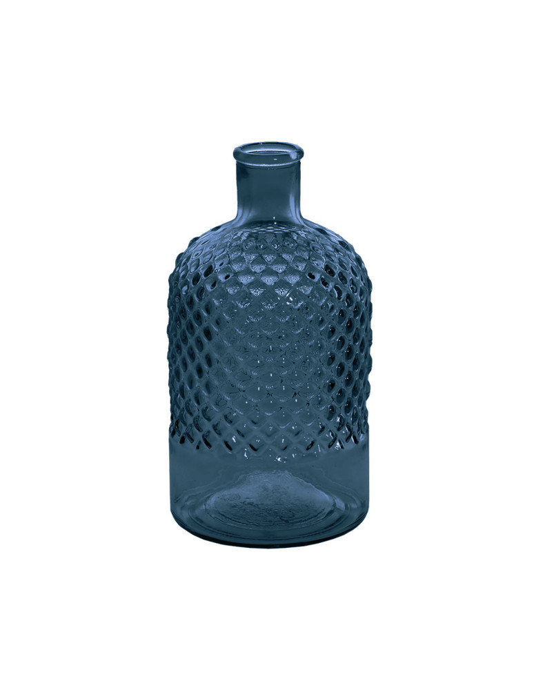 Vase en verre recyclé DIAMOND