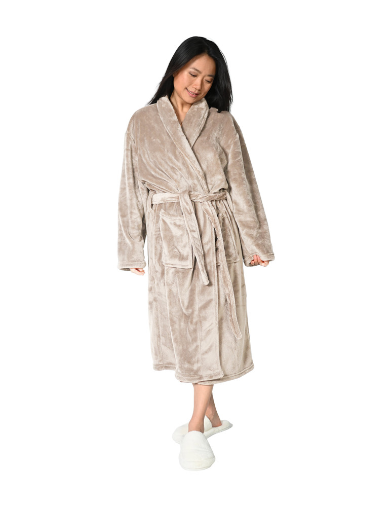 Peignoir polaire mixte chaud & doux KOMO