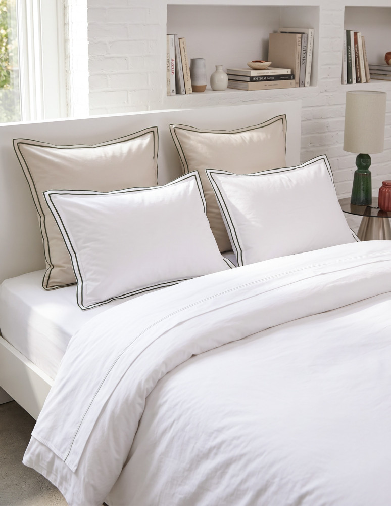 Taies d'oreiller percale...