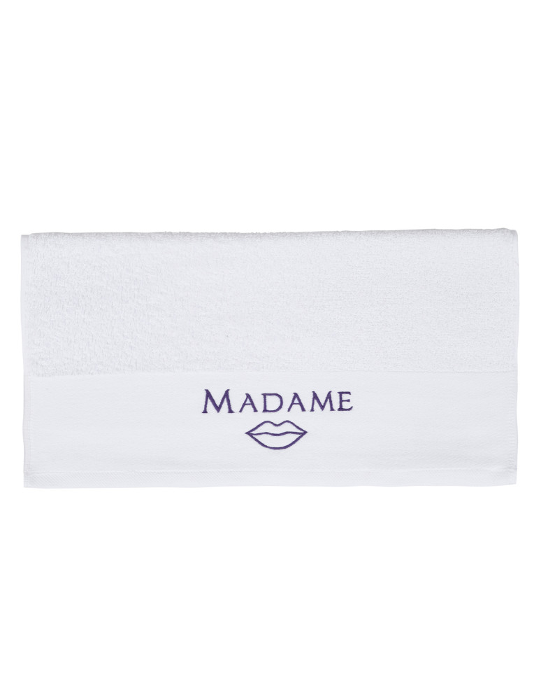 Serviette 50x100cm Brodée...